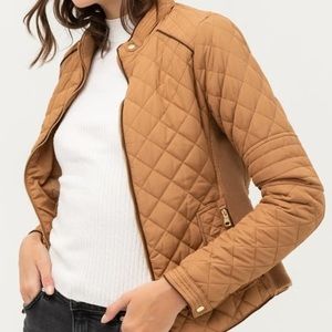 🌟 Love Tree Quilted Zip Up Jacket w/ Pockets 🌟